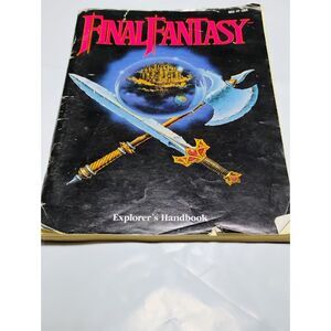 Final Fantasy Explorer's Handbook Nintendo NES